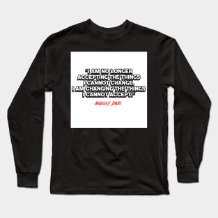 Melanin Empowerment - Angela Y. Davis Long Sleeve T-Shirt